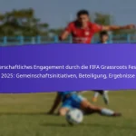 Partnerschaften mit Schulen für die FIFA Grassroots Festivals 2025: Programme, Engagement, Ergebnisse