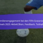 Rolle der Technologie im Community-Engagement bei den FIFA Grassroots Festivals 2025: Apps, Plattformen, Feedback
