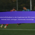 Altersgruppenanalyse bei FIFA Grassroots Festivals 2025: Jugendkategorien, Teilnahmequoten, Trends