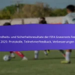Auswirkungen des Wetters auf die FIFA Grassroots Festivals 2025: Teilnahme, Aktivitäten, Teilnehmererfahrung