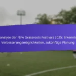 Erfahrungen aus den FIFA Grassroots Festivals 2025: Erfolge, Herausforderungen, zukünftige Verbesserungen